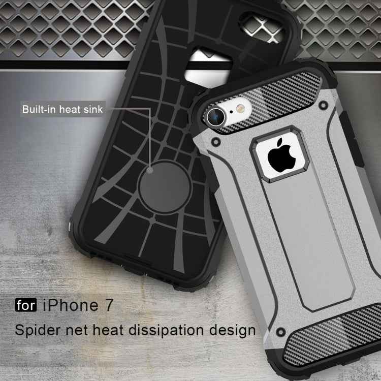 For iPhone 7 Armor TPU + PC Combination Phone Case