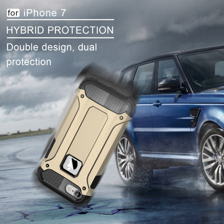 For iPhone 7 Armor TPU + PC Combination Phone Case