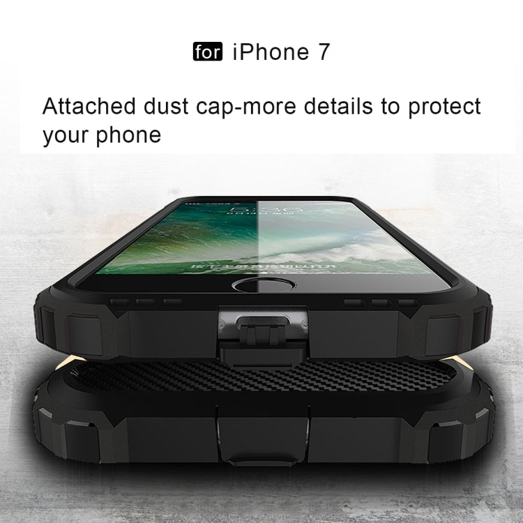 For iPhone 7 Armor TPU + PC Combination Phone Case
