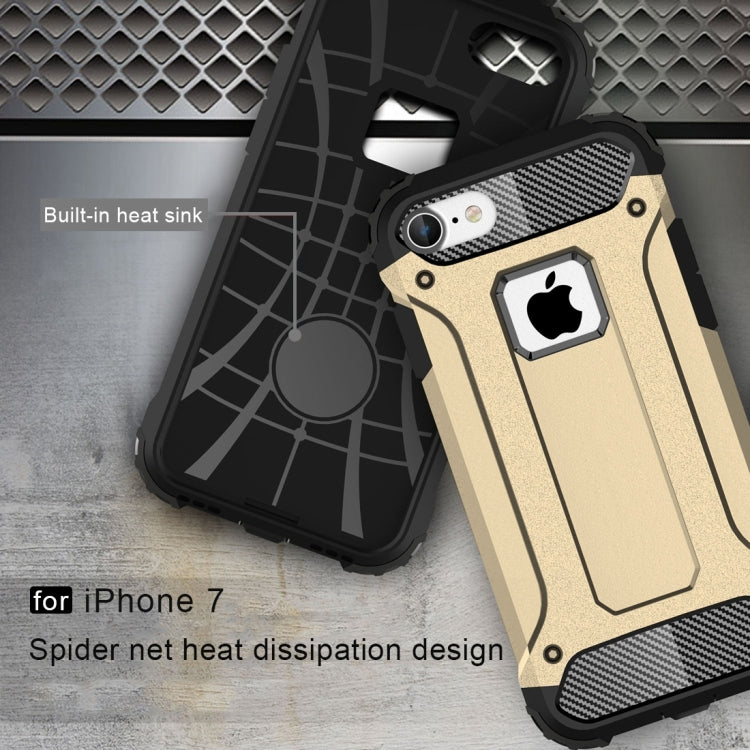 For iPhone 7 Armor TPU + PC Combination Phone Case