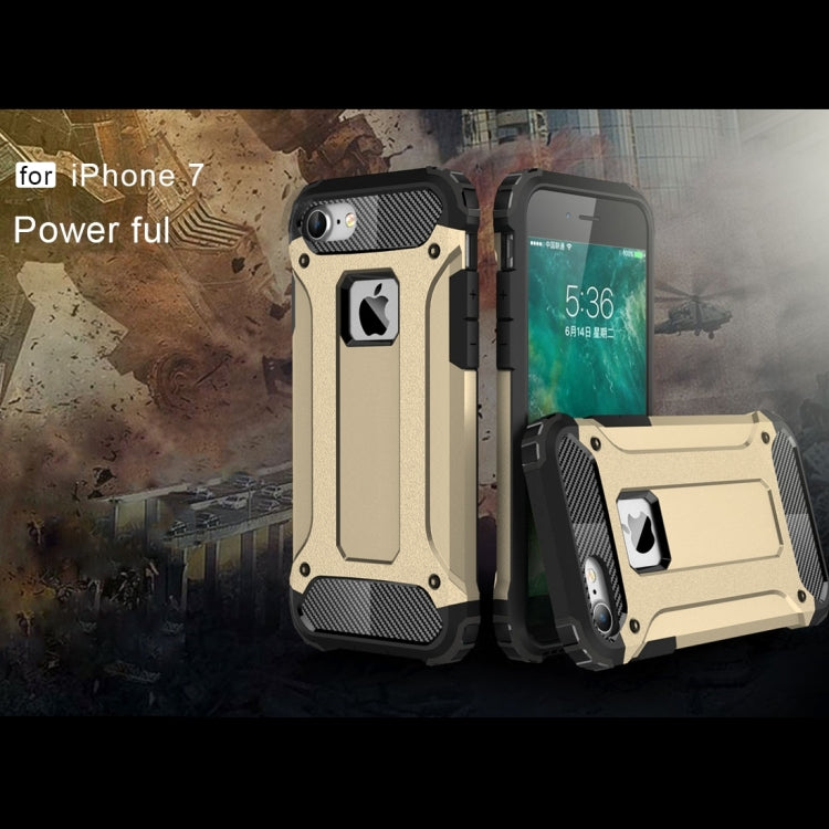 For iPhone 7 Armor TPU + PC Combination Phone Case