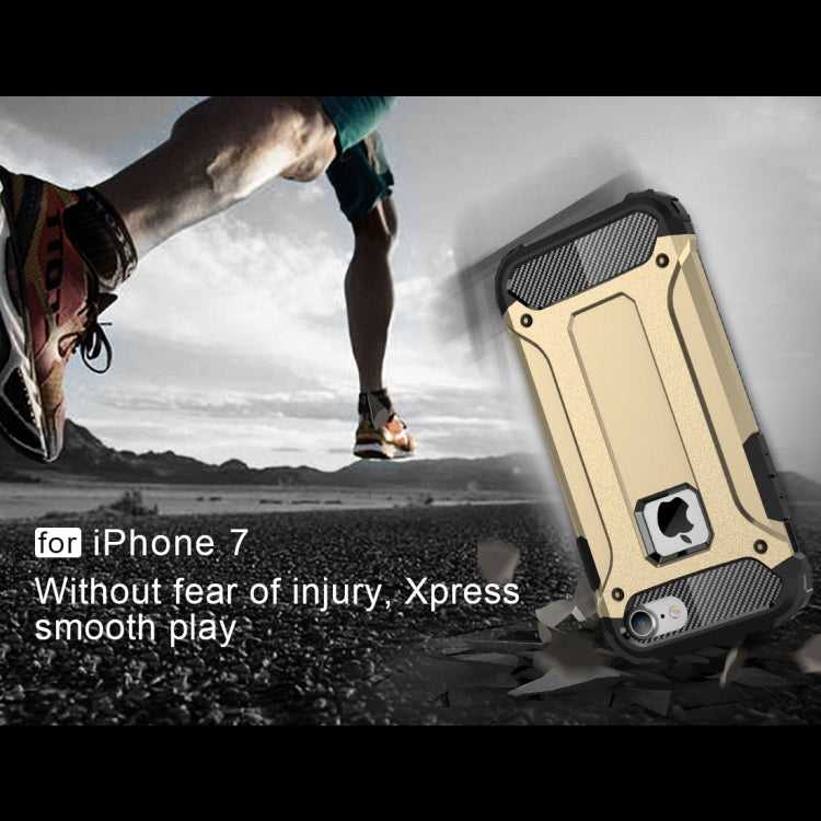 For iPhone 7 Armor TPU + PC Combination Phone Case