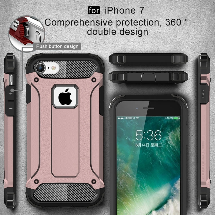 For iPhone 7 Armor TPU + PC Combination Phone Case, For iPhone 7, For iPhone  7
