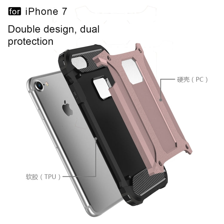 For iPhone 7 Armor TPU + PC Combination Phone Case, For iPhone 7, For iPhone  7