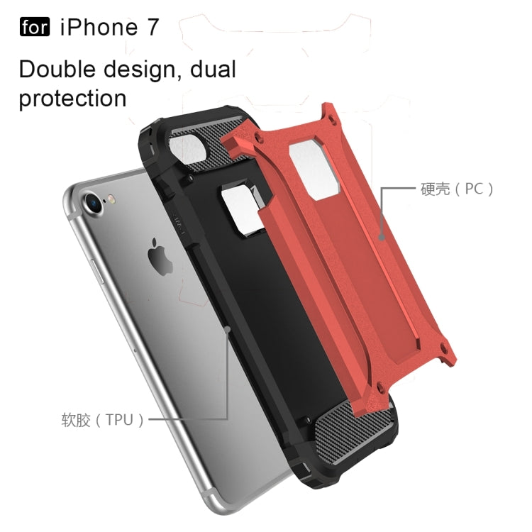 For iPhone 7 Armor TPU + PC Combination Phone Case, For iPhone 7, For iPhone  7
