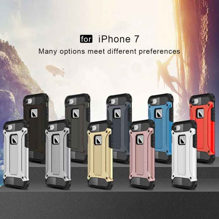 For iPhone 7 Armor TPU + PC Combination Phone Case