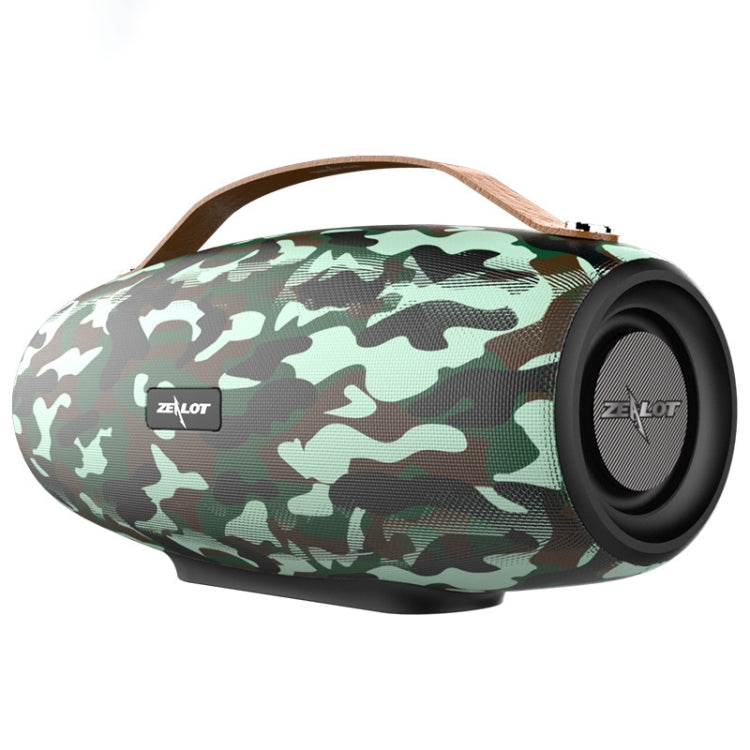 ZEALOT S27 Multifunctional Bass Wireless Bluetooth Speaker, Built-in Microphone, Support Bluetooth Call & AUX & TF Card & 1x93mm + 2x66mm Speakers