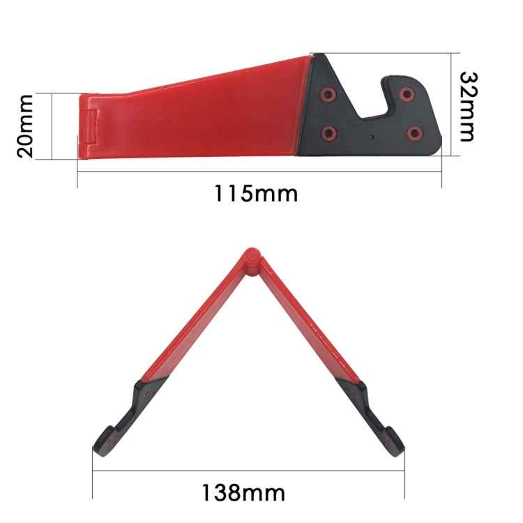 V Shape Universal Mobile Phone Tablet Bracket Holder