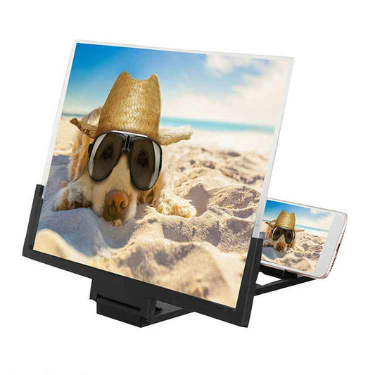 F3 14 inch Radiation Protection Universal Mobile Phone Screen Amplifier 3D HD Video Amplifier with Stand