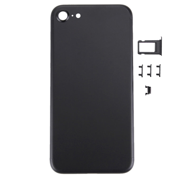 5 in 1 for iPhone 7 (Back Cover + Card Tray + Volume Control Key + Power Button + Mute Switch Vibrator Key) Full Assembly Housing Cover, For iPhone 7, For iPhone 7 with Side keys - BSPART