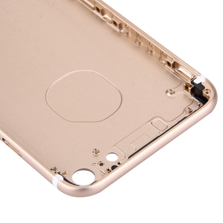 5 in 1 for iPhone 7 (Back Cover + Card Tray + Volume Control Key + Power Button + Mute Switch Vibrator Key) Full Assembly Housing Cover, For iPhone 7, For iPhone 7 with Side keys - BSPART