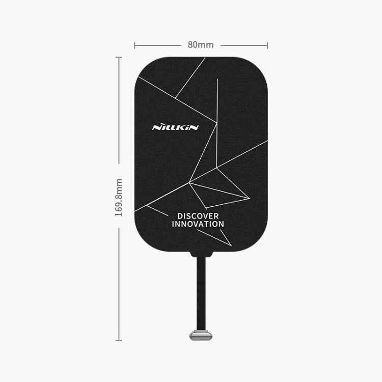 NILLKIN NKR01 For iPad 9.7 / 10.2 inch & iPad Air 10.5 inch & iPad Pro 10.5 inch Long Magic Tag Plus QI Standard Wireless Charging Receiver with 8 Pin Port