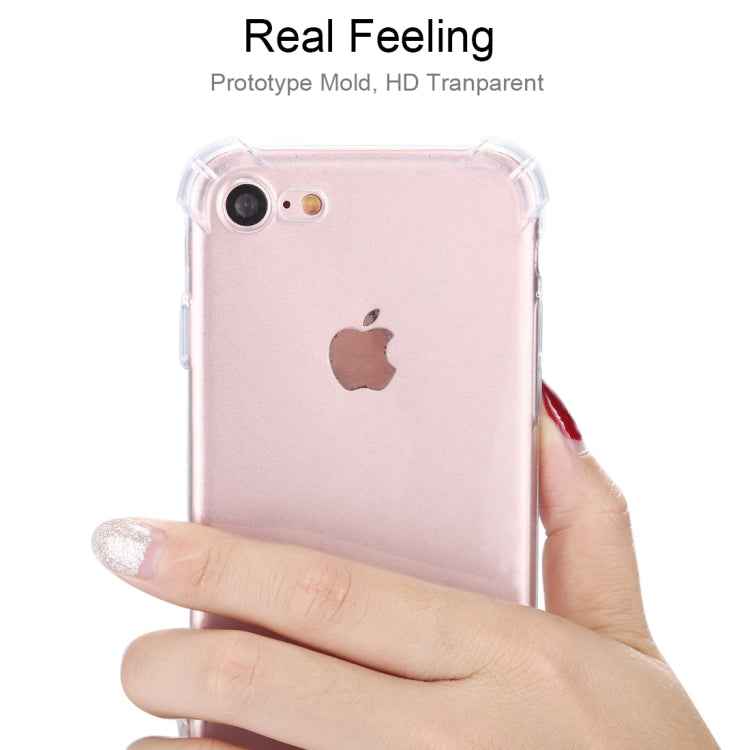 For  iPhone 8 & 7  Shock-resistant Cushion TPU Protective Case