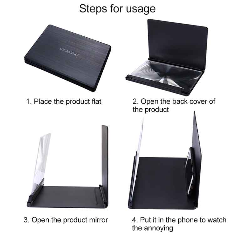 9X Ultra-thin Mobile Phone Eye Protection Screen Magnifier