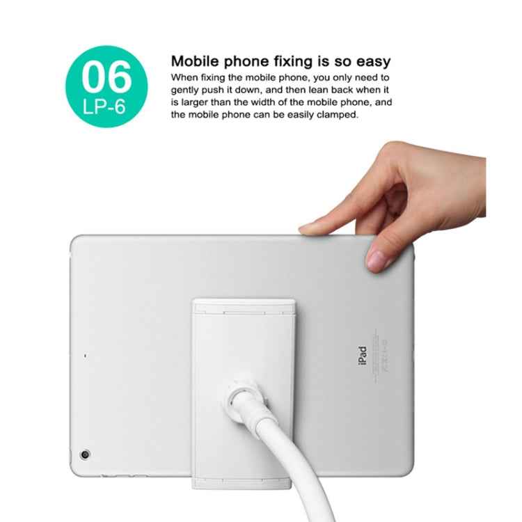 UBN-20 Universal 360 Degrees Rotating Detachable Three-stage Lazy Bracket Mobile Phone / Tablet Desktop Bracket