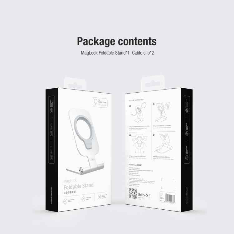 NILLKIN Vertical Folding Stand，Support Magsafe Charger