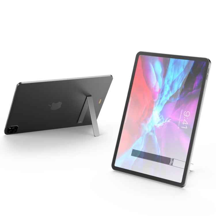 R-JUST PB07 Linear Shape Magnetic Folding Portable Aluminum Alloy Tablet Holder