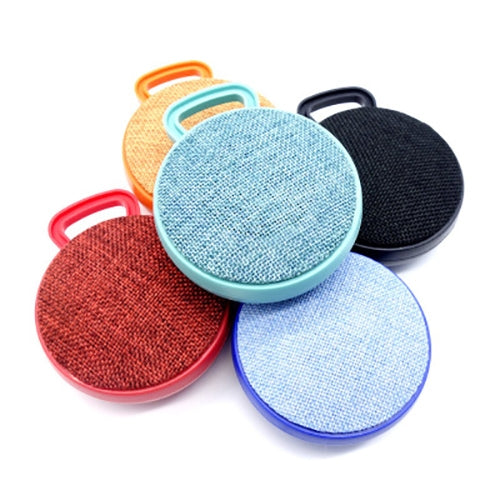 A01L Cloth Texture Round Portable Mini Bluetooth Speaker, Support Hands-free Call & TF Card, A01L Blue, A01L Red, A01L Black, A01L Green