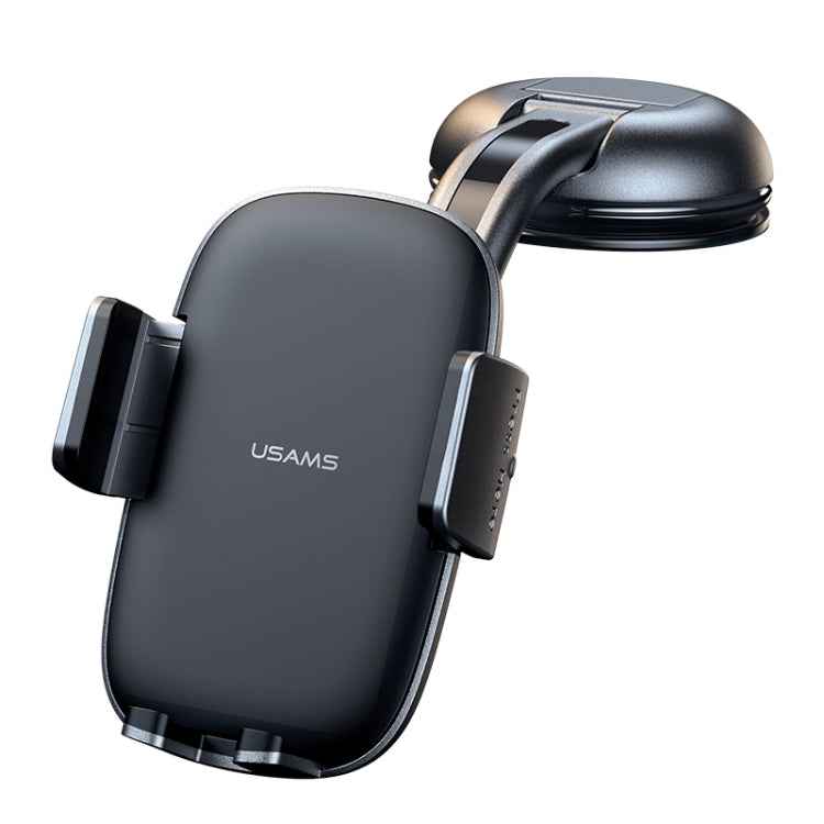 USAMS ZJ063 Car Center Console Retractable Phone Holder for 4.7-7.2 inch Mobile Phones