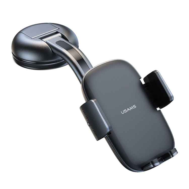 USAMS ZJ063 Car Center Console Retractable Phone Holder for 4.7-7.2 inch Mobile Phones