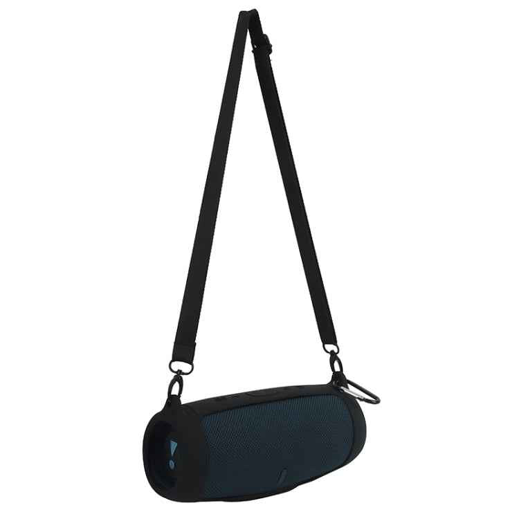 Speaker Portable Silicone Protective Cover with Shoulder Strap & Carabiner For JBL Charge 5