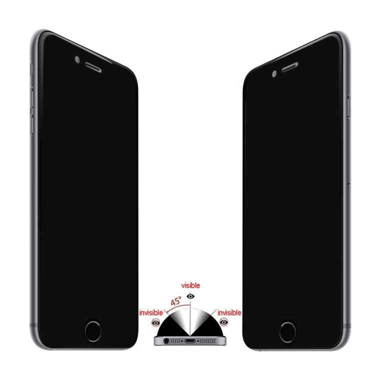 ENKAY for iPhone 8 & iPhone 7  Hat-Prince 0.26mm 9H+ Surface Hardness 2.5D Privacy Anti-glare Non-full Tempered Glass Film