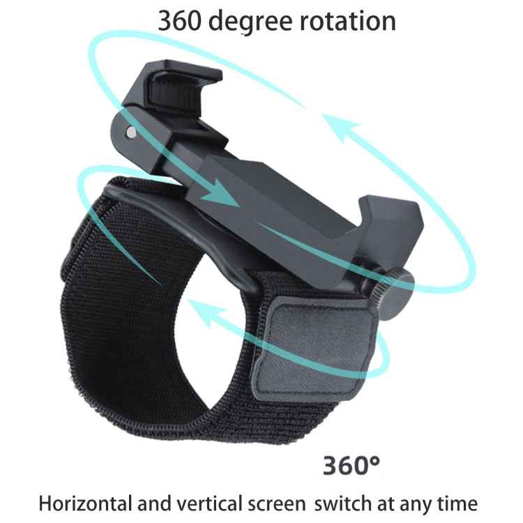 Elastic Wristband Hands Free Phone Holder, Wristband Length: 40cm