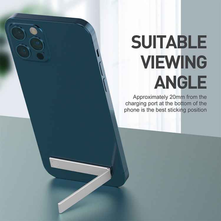R-JUST SJ07 Linear Shape Magnetic Folding Portable Aluminum Alloy Mobile Phone Holder