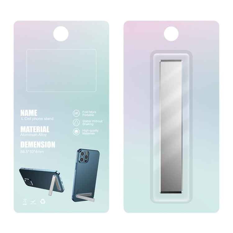 R-JUST SJ07 Linear Shape Magnetic Folding Portable Aluminum Alloy Mobile Phone Holder