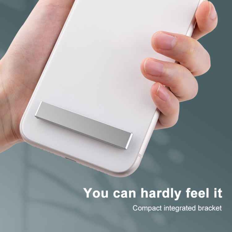 R-JUST SJ07 Linear Shape Magnetic Folding Portable Aluminum Alloy Mobile Phone Holder