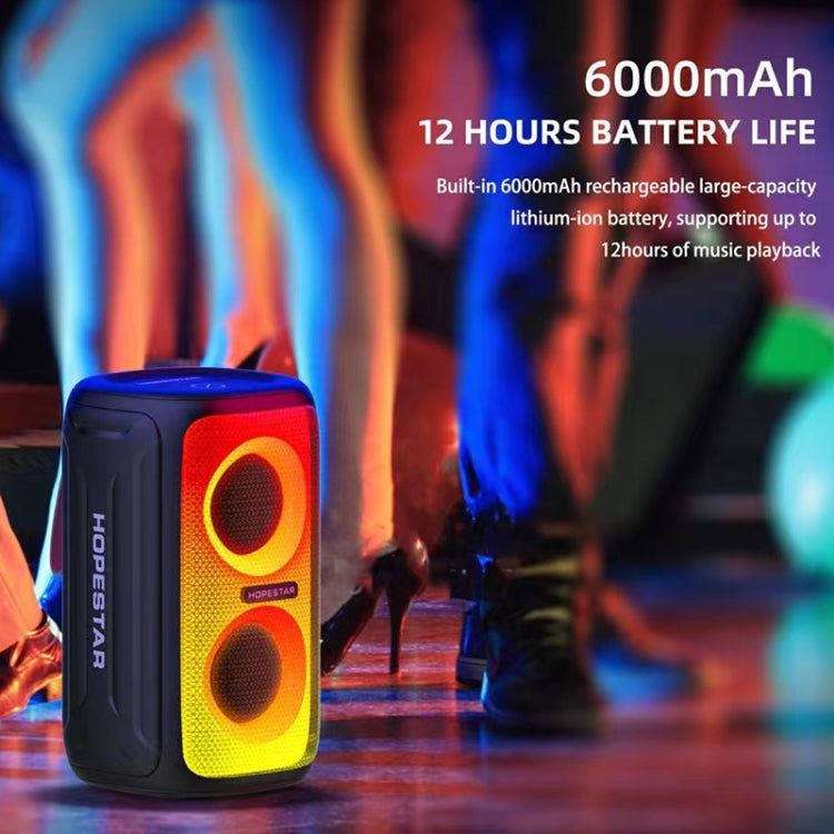 HOPESTAR Party 110 Mini Colorful Lights Wireless Bluetooth Speaker, Party 110 Mini (Blue), Party 110 Mini (Black), Party 110 Mini (Grey)
