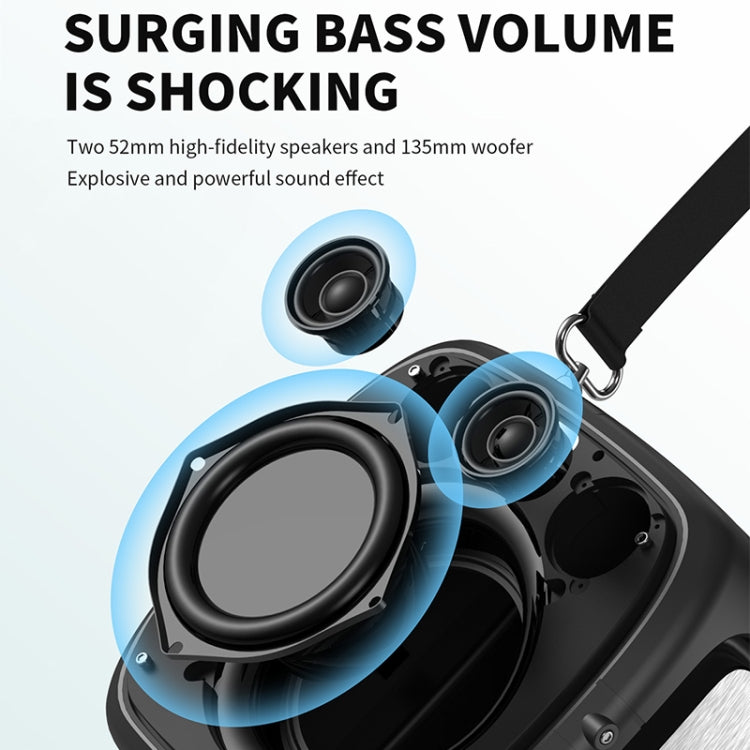 HOPESTAR Party One RGB Lighting Wireless Bluetooth Speaker