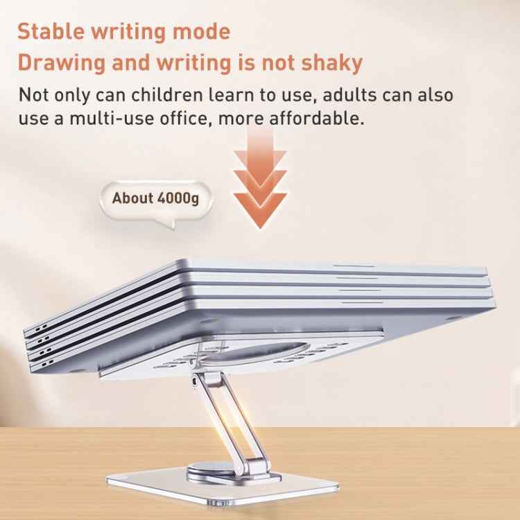 R-JUST T632 Acrylic 360 Degree Rotating Desktop Tablet Stand