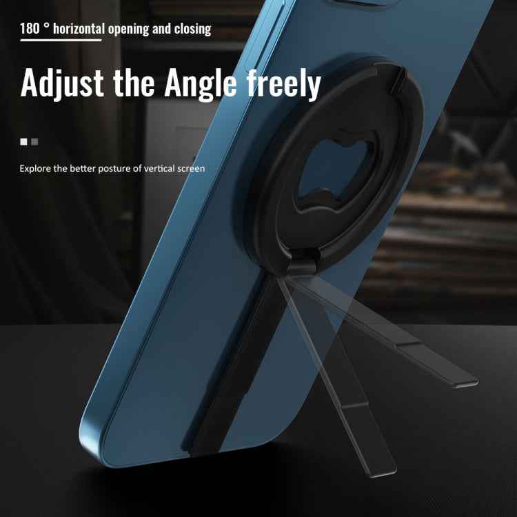 R-JUST SJ20-1 Aluminum Alloy Magnetic Bottle Opener Cellphone Holder With No Trace Sticker
