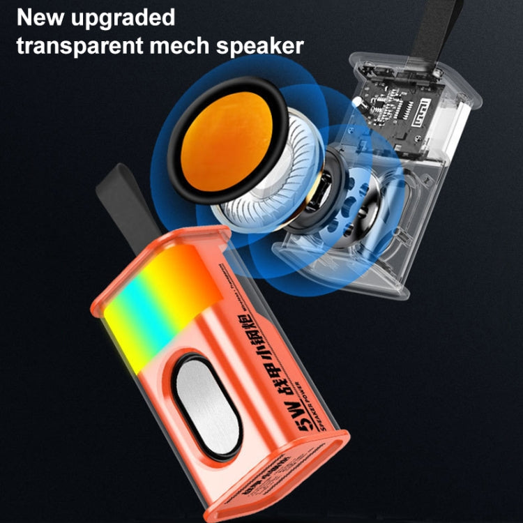 Enceinte Bluetooth sans fil Bullet TWS portable 5 W (violet), (orange), (vert), (gris)