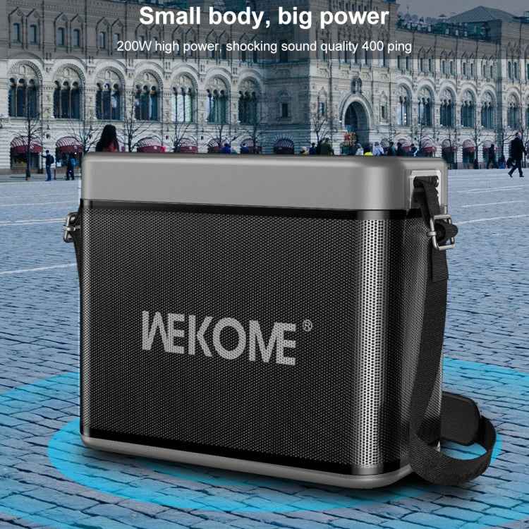WEKOME D37 200W Outdoor Portable Strap Bluetooth Speaker