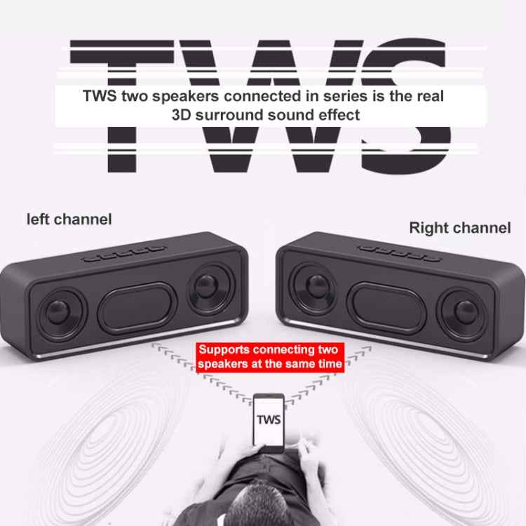 SC211 Pro Outdoor Multi-function Card Wireless Bluetooth Speaker Upgraded Version