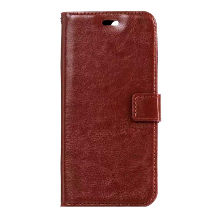 For  iPhone 8 & 7  Crazy Horse Texture Horizontal Flip Leather Case with Magnetic Buckle & Holder & Card Slots & Wallet & Photo Frame