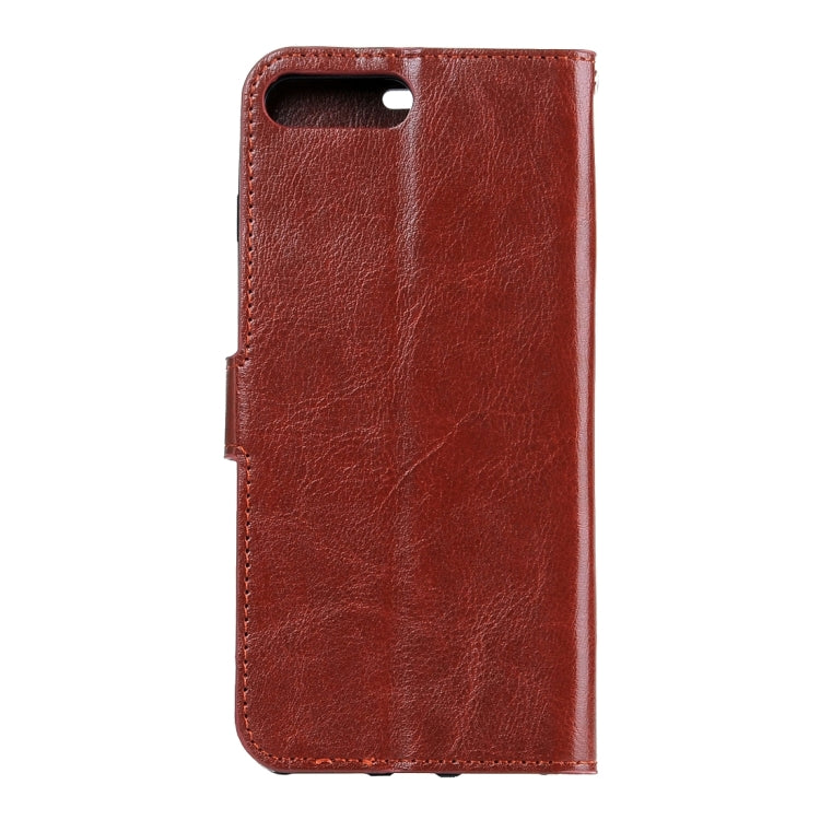 For  iPhone 8 & 7  Crazy Horse Texture Horizontal Flip Leather Case with Magnetic Buckle & Holder & Card Slots & Wallet & Photo Frame