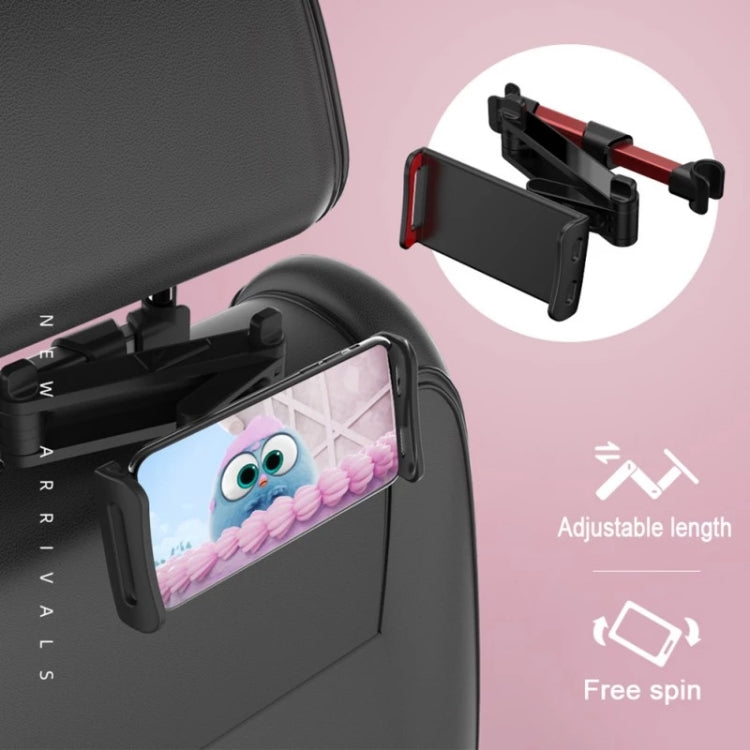 CHZ-06 Retractable Car Backrest Holder for 7-14 inch Mobile Phones / Tablets