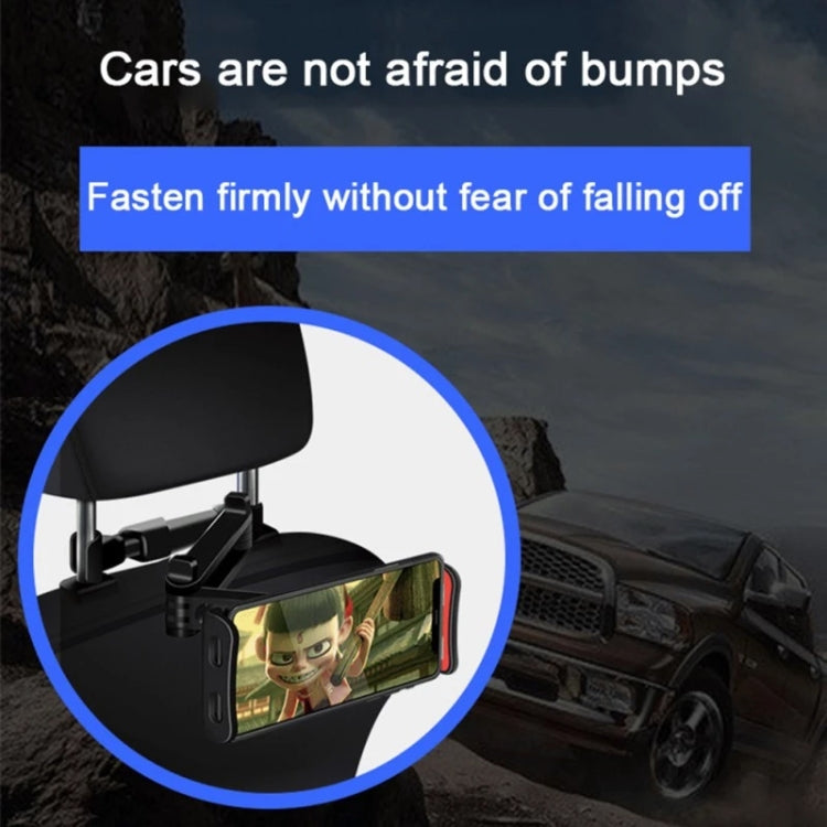 CHZ-06 Retractable Car Backrest Holder for 7-14 inch Mobile Phones / Tablets