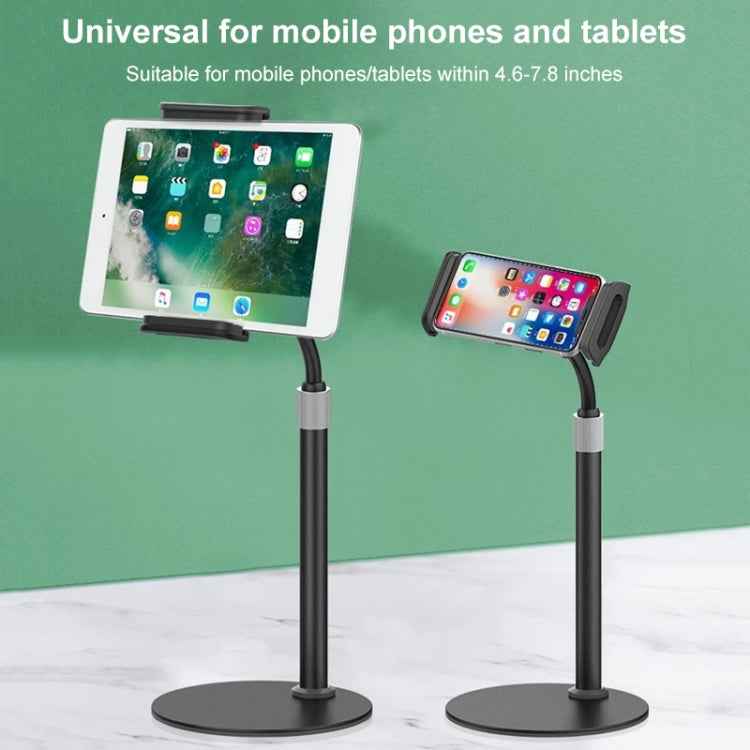 ZM17 Retractable Rotatable Outdoor Selfie Desktop Phone Stand for 4.6-7.8 inch Mobile Phones / Tablets
