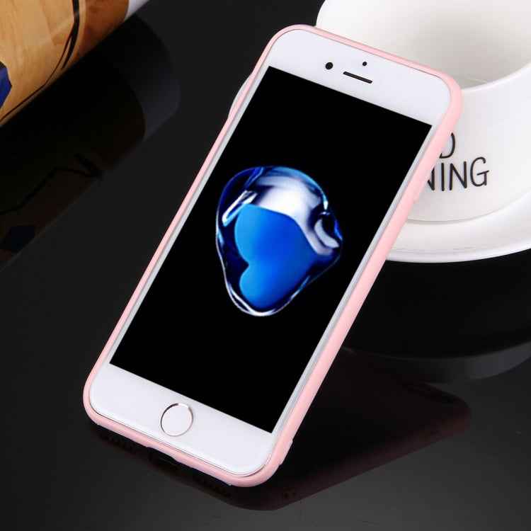 For  iPhone 8 & 7  Solid Color TPU Protective Case Without Round Hole