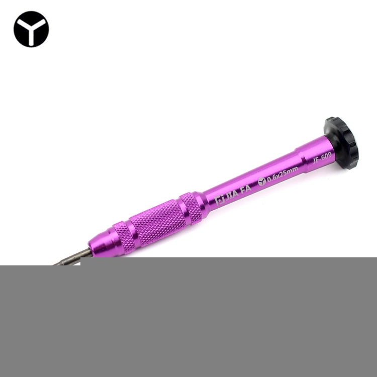 JIAFA JF-609-0.6Y Tri-point 0.6 Repair Screwdriver for iPhone X/ 8/ 8P/ 7/ 7P & Apple Watch, Tri-point 0.6 Magenta, Tri-point 0.6 Gold, Tri-point 0.6 Green, Tri-point 0.6 Blue