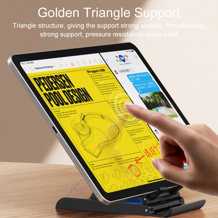 USAMS US-ZJ073 Retractable Folding Desktop Tablet Phone Holder