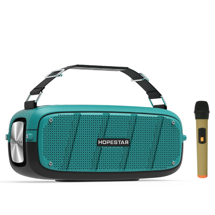 HOPESTAR A20 Pro TWS Portable Outdoor Waterproof Subwoofer Bluetooth Speaker with Microphone, Support Power Bank & Hands-free Call & U Disk & TF Card & 3.5mm AUX, A20 Pro Red, A20 Pro Yellow, A20 Pro Black, A20 Pro Green, A20 Pro Blue