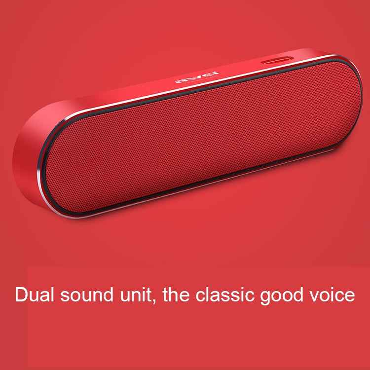 awei Y220 Portable Wireless Bluetooth Speaker V4.2 with HD Clear 3D Stereo Sound and Noise Cancelling, Support TF Card / AUX