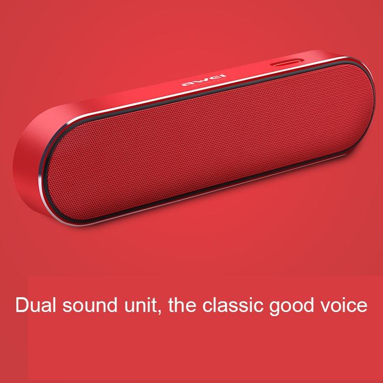 awei Y220 Portable Wireless Bluetooth Speaker V4.2 with HD Clear 3D Stereo Sound and Noise Cancelling, Support TF Card / AUX, Y220