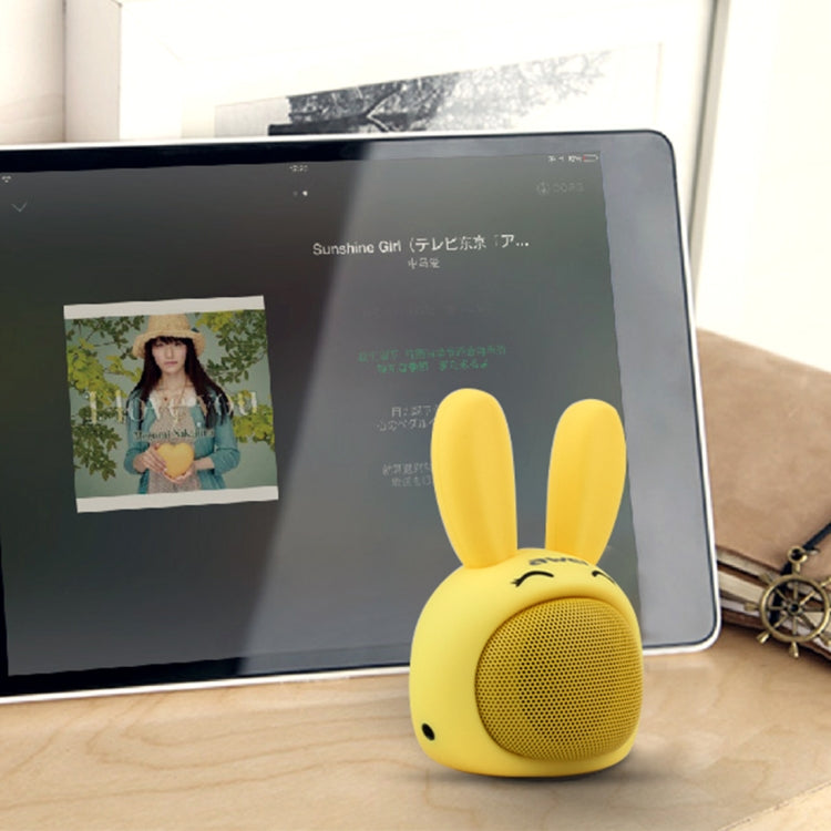 awei Y700 Mini Portable Rabbit Wireless Bluetooth Speaker, Built-in Mic, Support AUX / Hand Free Call, Y700