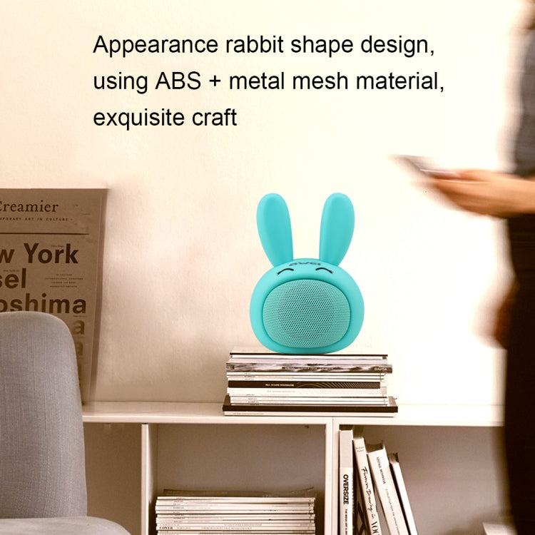 awei Y700 Mini Portable Rabbit Wireless Bluetooth Speaker, Built-in Mic, Support AUX / Hand Free Call, Y700